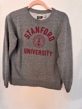 Stanford University Gray Crewneck Sweatshirt - Women's